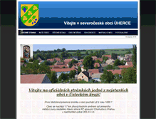 Tablet Screenshot of obec-uherce.cz